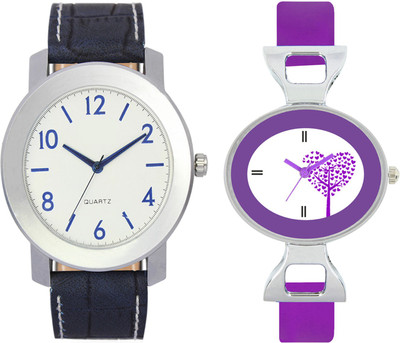 

VALENTIME VL11VT28 New Latest Stylish Designer Collection Leather Combo Couple Fancy Casual Best Offer Watch - For Men & Women