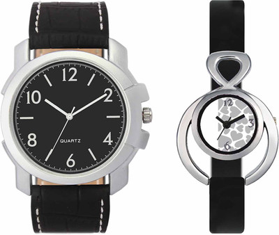 

VALENTIME VL35VT11 New Latest Stylish Designer Collection Leather Combo Couple Fancy Casual Best Offer Watch - For Men & Women