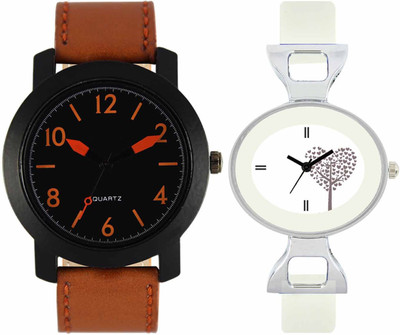 

VALENTIME VL19VT32 New Latest Stylish Designer Collection Leather Combo Couple Fancy Casual Best Offer Watch - For Men & Women