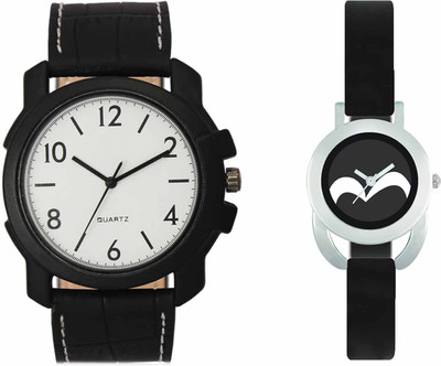 

VALENTIME VL13VT16 New Latest Stylish Designer Collection Leather Combo Couple Fancy Casual Best Offer Watch - For Men & Women