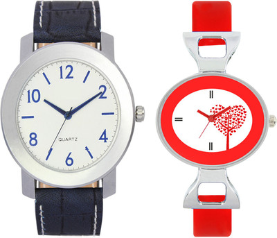 

VALENTIME VL11VT31 New Latest Stylish Designer Collection Leather Combo Couple Fancy Casual Best Offer Watch - For Men & Women