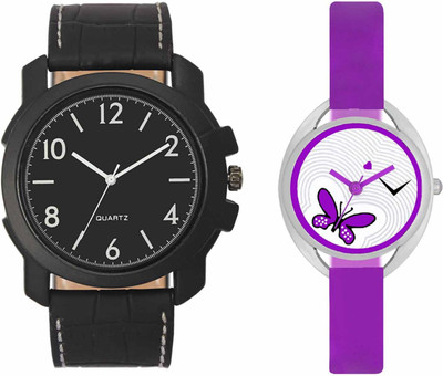 

VALENTIME VL14VT02 New Latest Stylish Designer Collection Leather Combo Couple Fancy Casual Best Offer Watch - For Men & Women