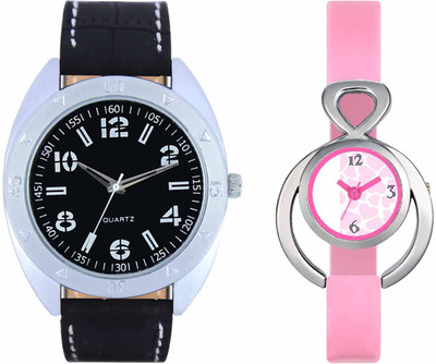 

VALENTIME VL31VT13 New Latest Stylish Designer Collection Leather Combo Couple Fancy Casual Best Offer Watch - For Men & Women