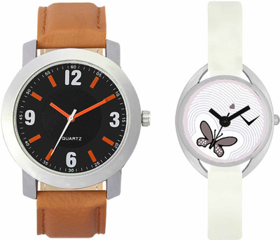 

VALENTIME VL28VT05 New Latest Stylish Designer Collection Leather Combo Couple Fancy Casual Best Offer Watch - For Men & Women