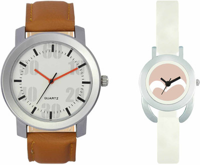 

VALENTIME VL27VT20 New Latest Stylish Designer Collection Leather Combo Couple Fancy Casual Best Offer Watch - For Men & Women