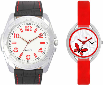 

VALENTIME VL29VT04 New Latest Stylish Designer Collection Leather Combo Couple Fancy Casual Best Offer Watch - For Men & Women
