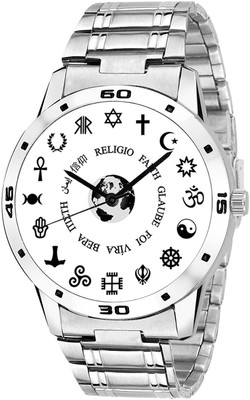 

Scarter New Religious White Dial Analog Metal Strap S-AR312 Watch - For Men