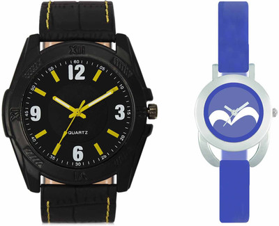 

VALENTIME VL17VT17 New Latest Stylish Designer Collection Leather Combo Couple Fancy Casual Best Offer Watch - For Men & Women