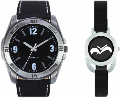 VALENTIME VL34VT16 New Latest Stylish Designer Collection Leather Combo Couple Fancy Casual Best Offer Watch - For Men & Women