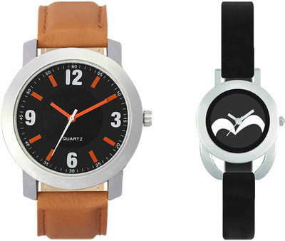 

VALENTIME VL28VT16 New Latest Stylish Designer Collection Leather Combo Couple Fancy Casual Best Offer Watch - For Men & Women