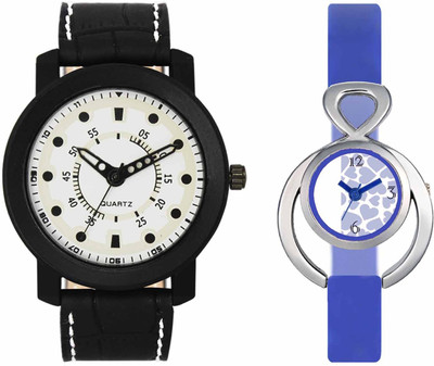 

VALENTIME VL16VT12 New Latest Stylish Designer Collection Leather Combo Couple Fancy Casual Best Offer Watch - For Men & Women