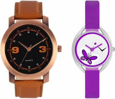 

VALENTIME VL21VT02 New Latest Stylish Designer Collection Leather Combo Couple Fancy Casual Best Offer Watch - For Men & Women