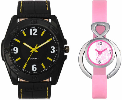 

VALENTIME VL17VT13 New Latest Stylish Designer Collection Leather Combo Couple Fancy Casual Best Offer Watch - For Men & Women