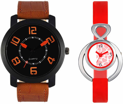 

VALENTIME VL20VT14 New Latest Stylish Designer Collection Leather Combo Couple Fancy Casual Best Offer Watch - For Men & Women