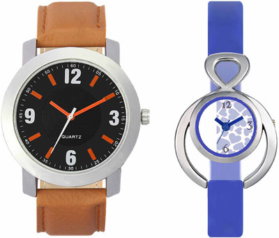 

VALENTIME VL28VT12 New Latest Stylish Designer Collection Leather Combo Couple Fancy Casual Best Offer Watch - For Men & Women