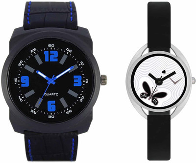 

VALENTIME VL32VT01 New Latest Stylish Designer Collection Leather Combo Couple Fancy Casual Best Offer Watch - For Men & Women