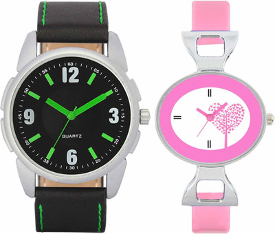 

VALENTIME VL26VT30 New Latest Stylish Designer Collection Leather Combo Couple Fancy Casual Best Offer Watch - For Men & Women