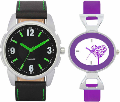 

VALENTIME VL26VT28 New Latest Stylish Designer Collection Leather Combo Couple Fancy Casual Best Offer Watch - For Men & Women