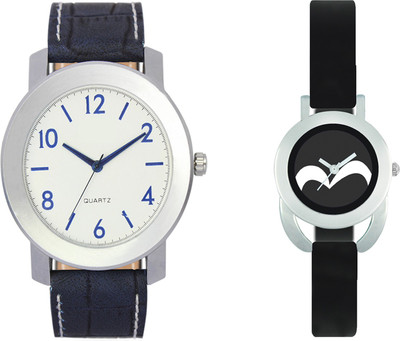 

VALENTIME VL11VT16 New Latest Stylish Designer Collection Leather Combo Couple Fancy Casual Best Offer Watch - For Men & Women