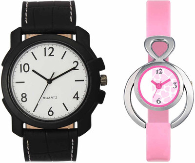 

VALENTIME VL13VT13 New Latest Stylish Designer Collection Leather Combo Couple Fancy Casual Best Offer Watch - For Men & Women