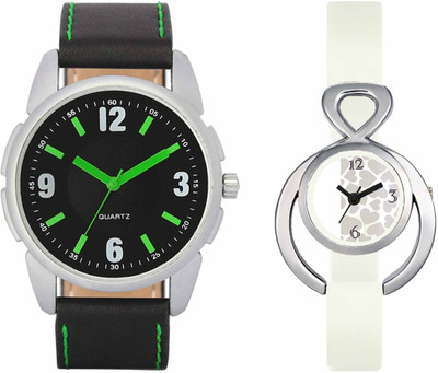 

VALENTIME VL26VT15 New Latest Stylish Designer Collection Leather Combo Couple Fancy Casual Best Offer Watch - For Men & Women