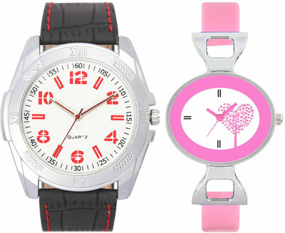 

VALENTIME VL29VT30 New Latest Stylish Designer Collection Leather Combo Couple Fancy Casual Best Offer Watch - For Men & Women