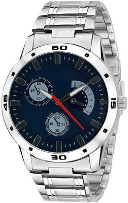 Scarter Blue Dial With Metal Strap Analog-S-AR303 Watch - For Men