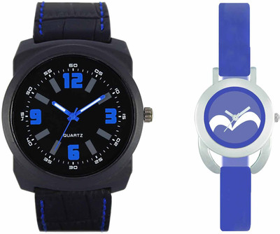 

VALENTIME VL32VT17 New Latest Stylish Designer Collection Leather Combo Couple Fancy Casual Best Offer Watch - For Men & Women