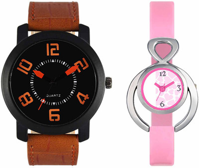 

VALENTIME VL20VT13 New Latest Stylish Designer Collection Leather Combo Couple Fancy Casual Best Offer Watch - For Men & Women