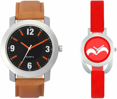 

VALENTIME VL28VT19 New Latest Stylish Designer Collection Leather Combo Couple Fancy Casual Best Offer Watch - For Men & Women