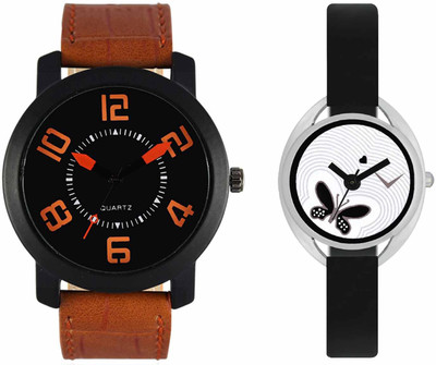 

VALENTIME VL20VT01 New Latest Stylish Designer Collection Leather Combo Couple Fancy Casual Best Offer Watch - For Men & Women