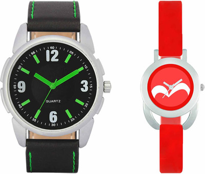 

VALENTIME VL26VT19 New Latest Stylish Designer Collection Leather Combo Couple Fancy Casual Best Offer Watch - For Men & Women
