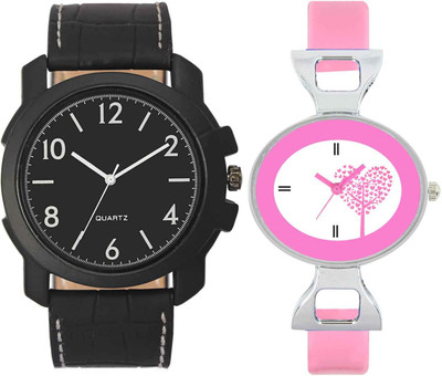 

VALENTIME VL14VT30 New Latest Stylish Designer Collection Leather Combo Couple Fancy Casual Best Offer Watch - For Men & Women