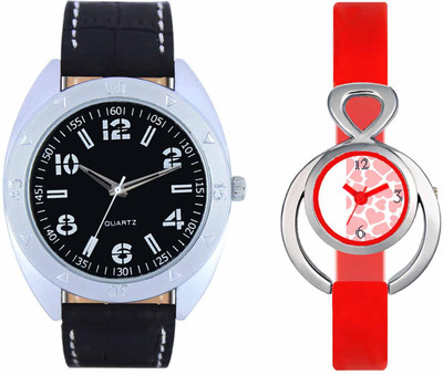 

VALENTIME VL31VT14 New Latest Stylish Designer Collection Leather Combo Couple Fancy Casual Best Offer Watch - For Men & Women
