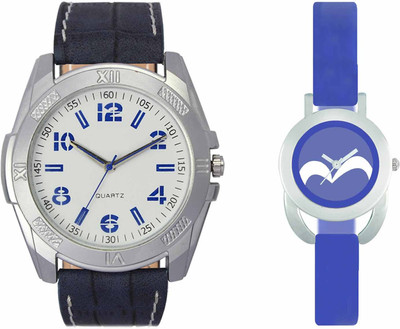 

VALENTIME VL24VT17 New Latest Stylish Designer Collection Leather Combo Couple Fancy Casual Best Offer Watch - For Men & Women