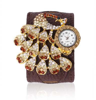 

Skylofts Peacock Wedding Bracelet Watch - For Women