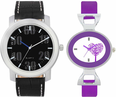 

VALENTIME VL39VT28 New Latest Stylish Designer Collection Leather Combo Couple Fancy Casual Best Offer Watch - For Men & Women