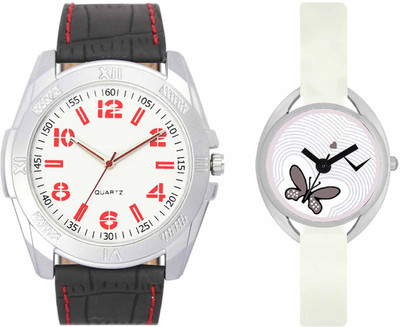 

VALENTIME VL29VT05 New Latest Stylish Designer Collection Leather Combo Couple Fancy Casual Best Offer Watch - For Men & Women