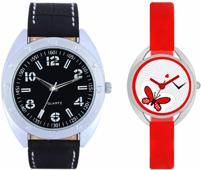 

VALENTIME VL31VT04 New Latest Stylish Designer Collection Leather Combo Couple Fancy Casual Best Offer Watch - For Men & Women