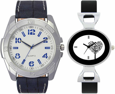 

VALENTIME VL24VT27 New Latest Stylish Designer Collection Leather Combo Couple Fancy Casual Best Offer Watch - For Men & Women