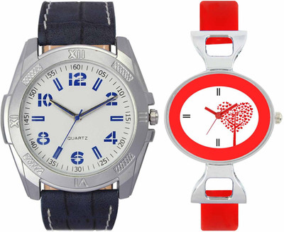 

VALENTIME VL24VT31 New Latest Stylish Designer Collection Leather Combo Couple Fancy Casual Best Offer Watch - For Men & Women