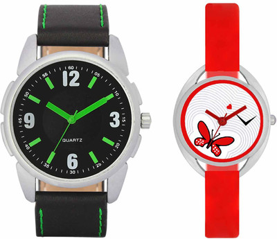 

VALENTIME VL26VT04 New Latest Stylish Designer Collection Leather Combo Couple Fancy Casual Best Offer Watch - For Men & Women