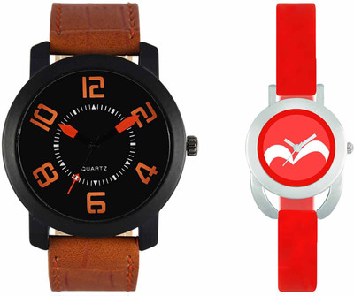 

VALENTIME VL20VT19 New Latest Stylish Designer Collection Leather Combo Couple Fancy Casual Best Offer Watch - For Men & Women