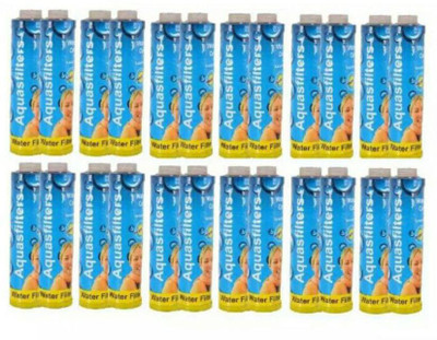 

Toyam Pure RO Pre-Filter Aquaguard Thread Water Purifier ( 5 Pack of 24) Solid Filter Cartridge(0.5, Pack of 24)