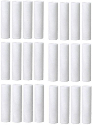 

CAPITAL RO Service 24pc Kemflo Spun Candle 5 Micron 10" PP Prefilter Cartridge Filter Solid Filter Cartridge(0.5, Pack of 24)