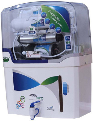 

Aqua Fresh NYC MIZU Green 15 L RO + UV + UF + TDS Water Purifier(Green)