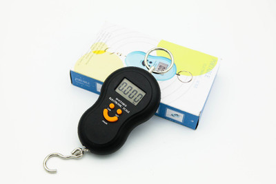 

grabit SM 001021 Smiley luggage Stylish Weighing Scale(Black)