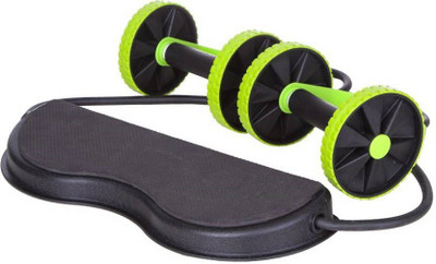 

Y S TRADERS Exerciser Resistance Tube Rope Exercise ABS Roller Ab Exerciser(Multicolor)