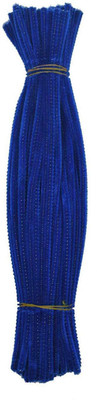 

AsianHobbyCrafts Craft Pipe Cleaner, Blue : 12-inch :100 Pieces)