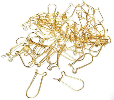 

Medonna shoppe Bali rings, ear frame, earring hoops for jewellery making , craft works, pack of 100 Pcs, 2.5 cm height